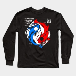 KOI YIN YANG Long Sleeve T-Shirt